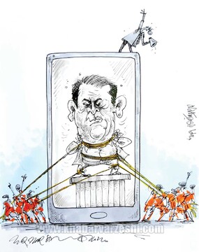 ببینید: بلائی که پرسپولیسی‌ها سر مدیرعامل آوردند!