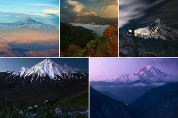 ببینید | تصاویر دیدنی از از قله‌ی دماوند