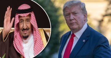 شاه سعودی و بن سلمان برای ترامپ پیام تبریک فرستادند