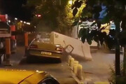 ببینید | خودرویی که بخاطر اشتباه راننده جرثقیل پودر شد!