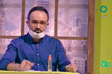 ببینید | استفاده نمادین از ماسک در صداوسیما