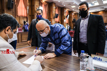 هشتمین جلسه رسیدگی به اتهامات اکبر طبری معاون اجرایی سابق حوزه ریاست قوه قضاییه و متهمان دیگر