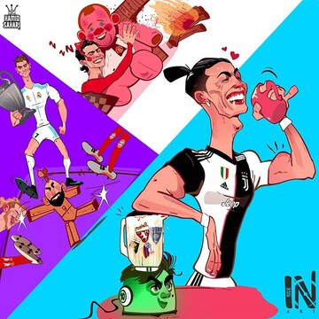 پله‌های ترقی رونالدو را ببینید!