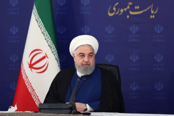 تصاویر | جلسه ستاد ملی مقابله با کرونا با حضور رئیس جمهور