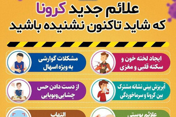 ببینید | علائم جدید کرونا که شاید تاکنون نشنیده باشید