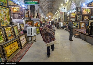 کسادی بازار وکیل شیراز در ایام کرونا