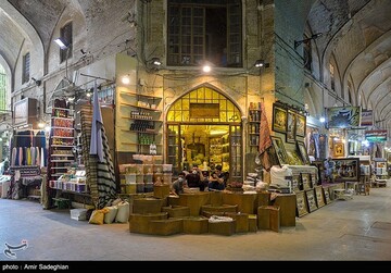 کسادی بازار وکیل شیراز در ایام کرونا