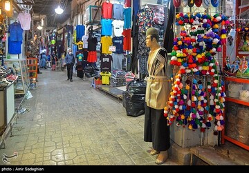 کسادی بازار وکیل شیراز در ایام کرونا