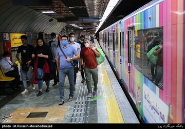 بدون ماسک وارد مترو نشوید
