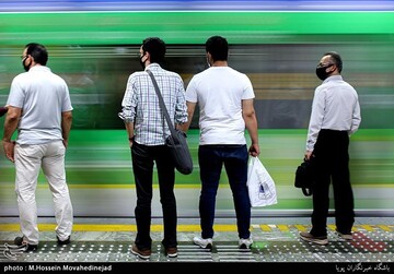 بدون ماسک وارد مترو نشوید