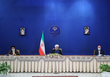  سومین نشست شورای عالی هماهنگی اقتصادی سران قوا به میزبانی روحانی