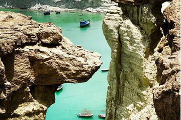 ببینید | تصویری دیدنی از اسکله صیادی بریس در چابهار