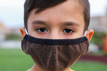 تصاویر | کودکان هم ماسک می‌زنند!