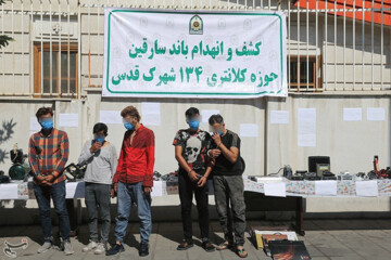 تصاویر | کشف و انهدام باند سارقین سازمان یافته