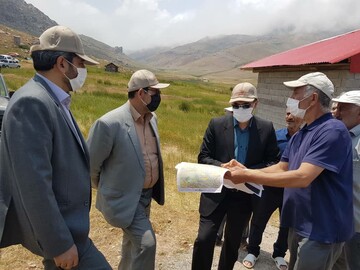 بازدید دادستان عمومی و انقلاب مرکز استان سمنان و ریاست دادگستری شهرستان مهدیشهر از منطقه ییلاقی اوپرت 