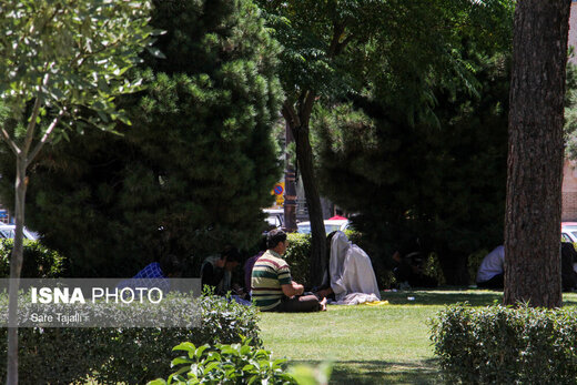 زخم اعتیاد بر میدان تاریخی «مشتاق» کرمان