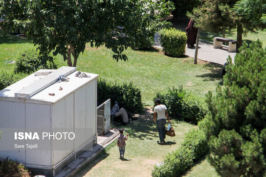 زخم اعتیاد بر میدان تاریخی «مشتاق» کرمان