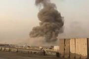 ببینید | وقوع انفجار در پادگانی در جنوب بغداد