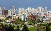 تورم نقطه‌ای املاک مسکونی تهران چند درصد افزایش یافته است؟