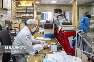 بیمارستان کامکار قم در روزهای هشدار کرونا