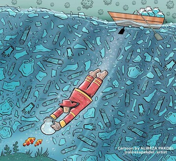 اون ماسک و دستکش رو زمین ننداز! 