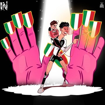 ببینید رونالدو 9تایی شد! 