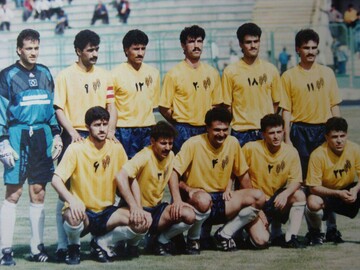 کشاورز و این همه ستاره فوتبال ایران در این تیم/عکس