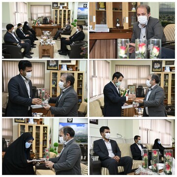 تجلیل از زوج‌های جوان شهرداری شهرکرد در هفته ازدواج
