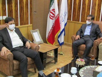 دیدار استاندار سمنان با مدیر عامل شرکت بیمه ایران