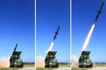 کره شمالی موشک کروز آزمایش کرد