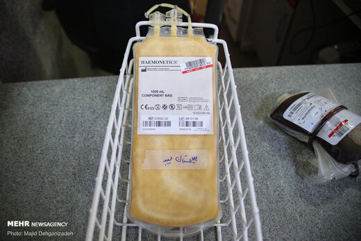 اهدای پلاسما برای بیماران کرونایی