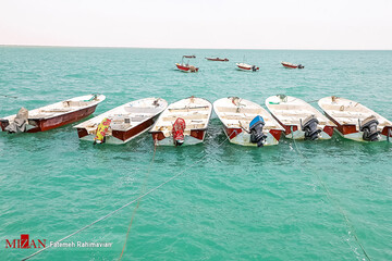 اسکله صیادی بحرکان