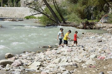 بی رحمی رودخانه کرج