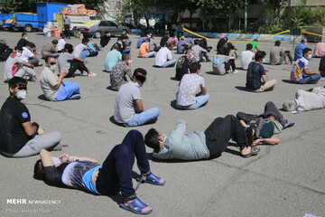 نمایشگاه کشفیات طرح کاشف پلیس آگاهی