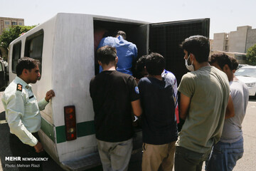 نمایشگاه کشفیات طرح کاشف پلیس آگاهی