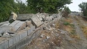 ویران کردن دیوارهای ۱۳۰ باغ بدون هشدار قبلی/ نماینده چناران: تخریب‌ها، پیگرد قانونی دارد
