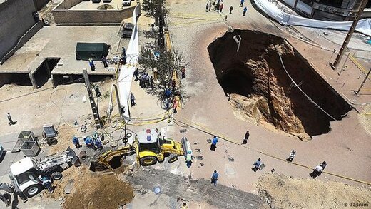 هشدار درباره فرونشست در مناطق مرکزی تهران