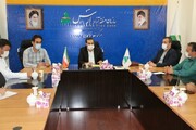 جلسه رئیس اداره کار منطقه آزاد ارس با پیمانکاران محدوده خداآفرین برگزار شد
