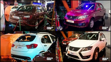 عکس | رونمایی از دو خودرو جدید سایپا