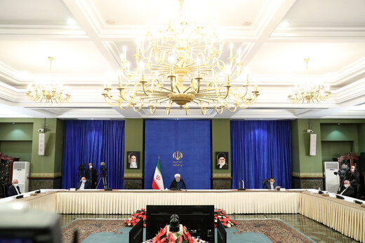 مراسم بهره برداری از طرح های ملی وزارت نفت