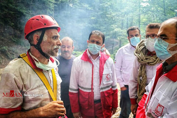انتقال جسد کشف شده یک زن در ارتفاعات جهان نما کردکوی