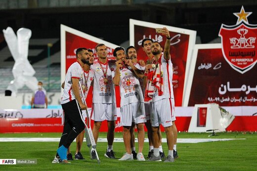 جشن قهرمانی پرسپولیس