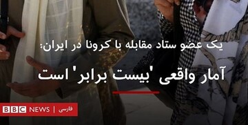 گاف‌های پشت سر هم BBC فارسی/ این ‌بار نقل قول از عضو ساختگی ستاد ملی مقابله با کرونا!