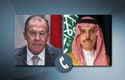 گفتگوی وزیران خارجه روسیه و عربستان حول سه محور