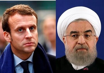 روحانی به مکرون:پیشنهاد جدیدآمریکامخالف قطعنامه شورای امنیت است