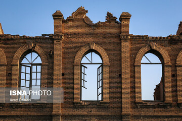 متروکه‌ای بازمانده از کارخانه آرد قزوین