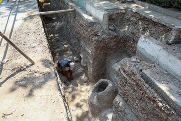 ببینید | کشف دومین اسکلت بانوی اشکانی در اصفهان