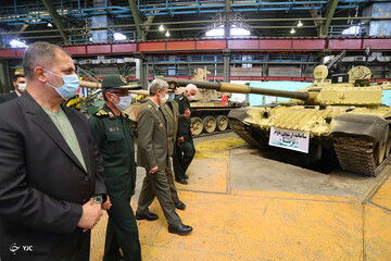 تصاویر | تانک‌های جدید نیروهای مسلح را ببینید