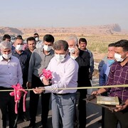 جاده روستایی امامزاده محمدبن زید (ع) در بخش عقیلی گتوند افتتاح شد