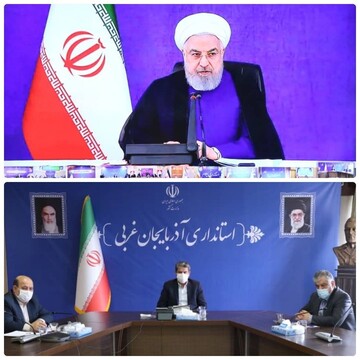 تقدیر رییس جمهور از عملکرد استان آذربایجان‌غربی در مهار کرونا